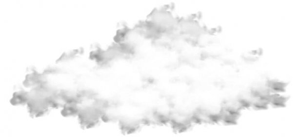 Dense cloud PNG isolated on transparent background. Realistic fog or ...