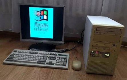 Retro PC 386DX 40MHz - Počítače a hry