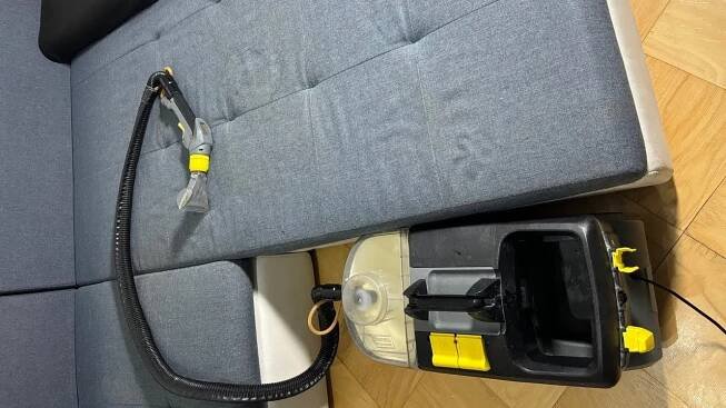 Karcher Puzzi, čištění sedačky... #karcher #puzzi #tepování #čištění #vysavač