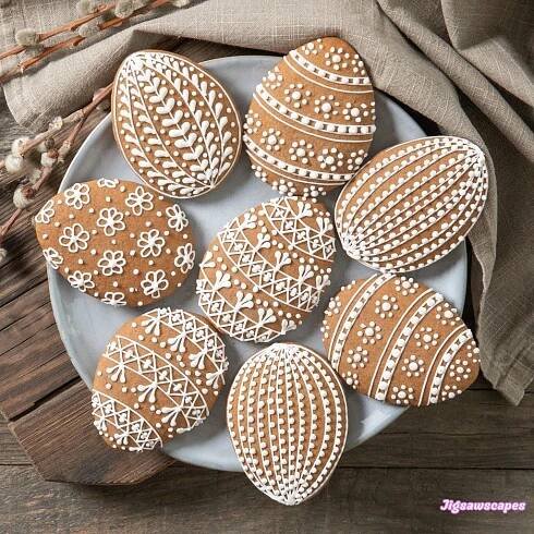 Easter Gingerbread Cookies