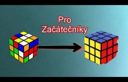 Jak složit Rubikovu kostku 3x3 pro začátečníky - YouTube