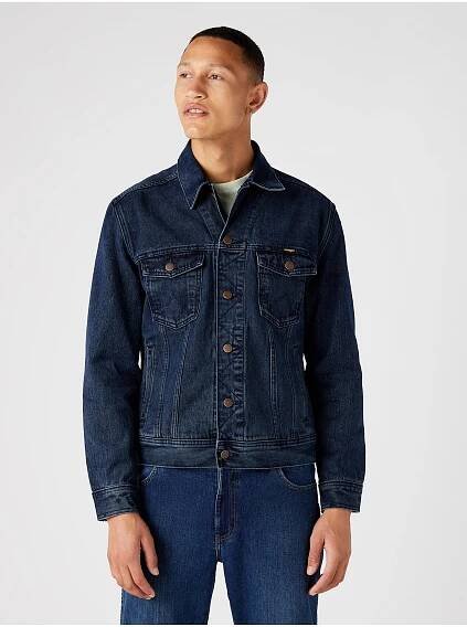 Pánská džínová bunda Wrangler Authentic Western Jacket W410YN29H