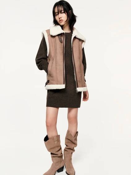 Pull&Bear Úpletové šaty