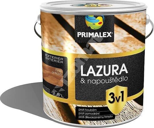 Primalex lazura 3v1 - dub letní 2,5l
