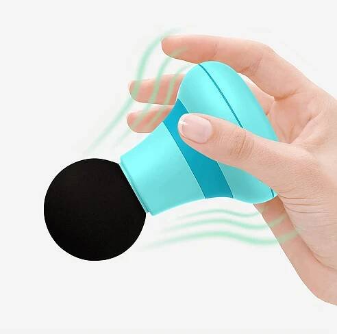 Portable Handheld Massager Wand, 6 Vibration *, USB Rechargeable Lithium Battery, Unscented Mini Electric Massage Tool for Neck, Shoulder, Back