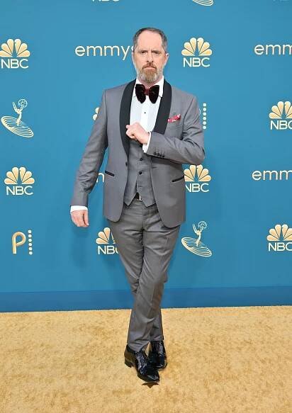 Brendan Hunt at the 74th Primetime Emmy Awards held at Microsoft Theater on September 12, 2022 in Los Angeles, California.