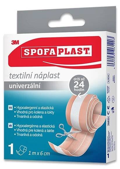 3M Spofaplast - textilní náplast - 6 cm x 1 m