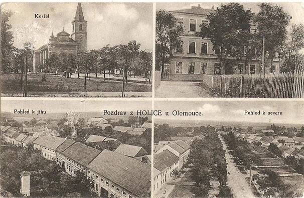 HOLICE - Olomouc - Pohlednice místopis