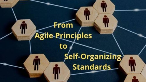 From Agile Principles to Self-Organizing Standards