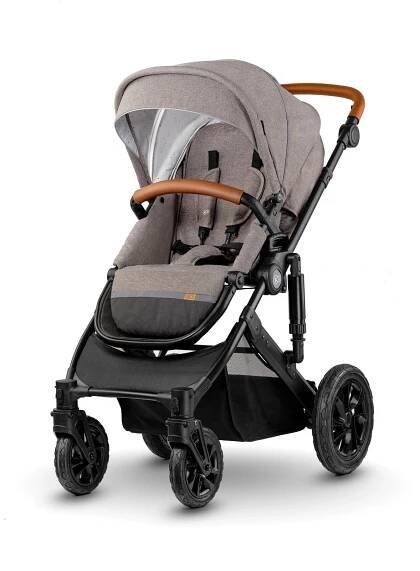 KINDERKRAFT SELECT Kočárek kombinovaný Prime 2v1 Beige, Premium | feedo.cz