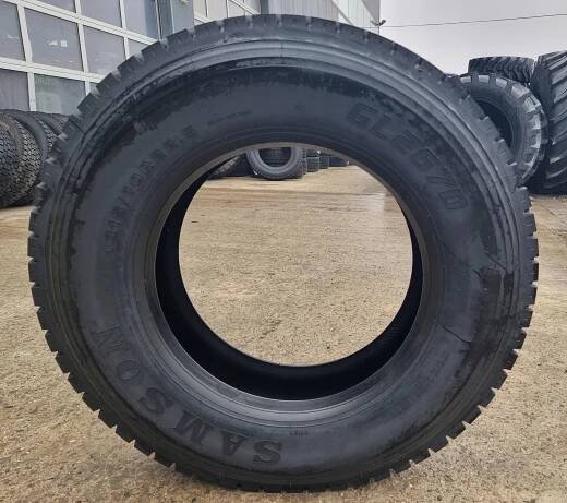 Pneumatiky 4 x 315/70R22.5 SAMSON GL267D - pohon - NOVÉ Šířka pneumatiky 315 mm