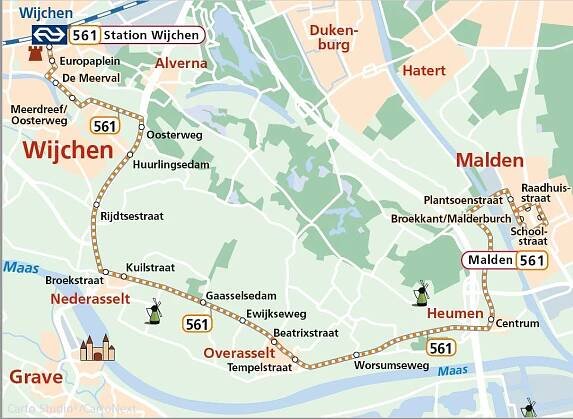 Reisinformatie - Buurtbus Rijk van Nijmegen
