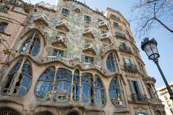 Unique Gaudi-designed Casa Batlló in Barcelona, Spain