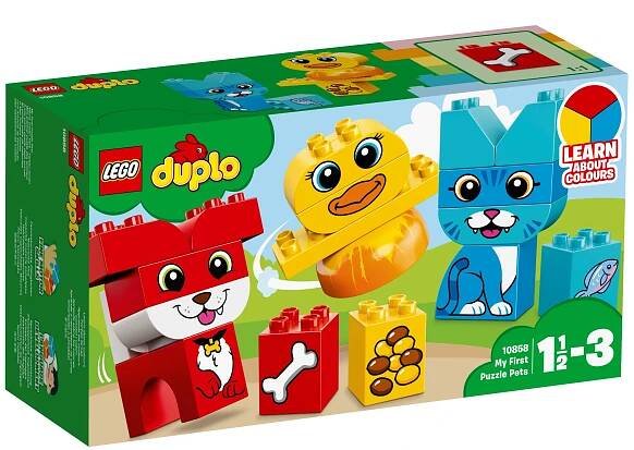 LEGO Duplo 10858 Moji první skládací mazlíčci