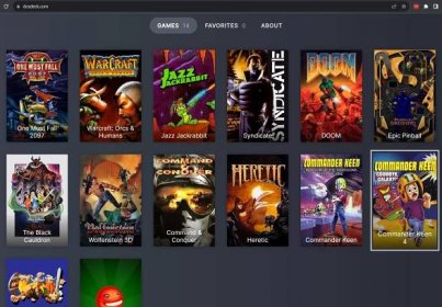 DOS_Deck runs PC retro games in a browser and Steam Deck