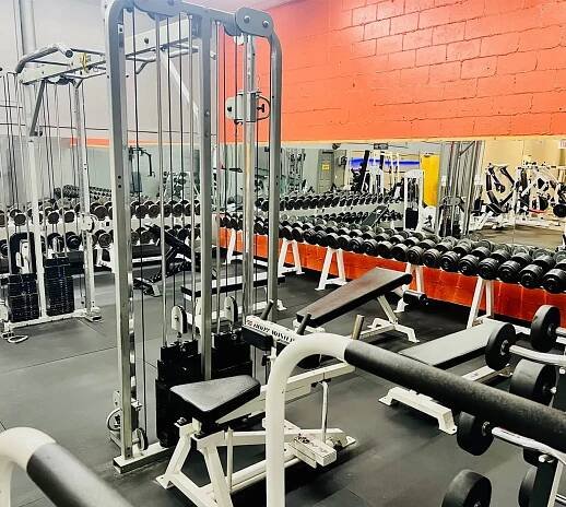 Inside Iron Fitness weight room