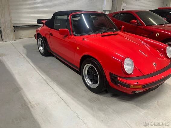 Porsche 911 Carrera 3,2 první cabrio rok 9/83 - Písek