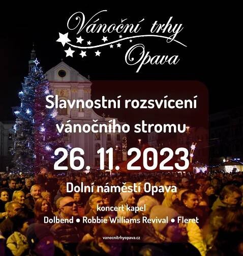Vánoční trhy Opava 2023