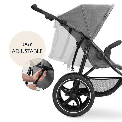 Hauck Runner 2 Sporťák CZ Edice - Melange Grey