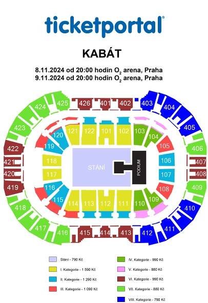 KABÁT – PO ČERTECH VELKÝ TURNÉ 2024 – O2 arena