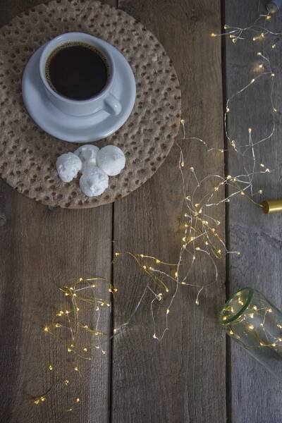 LED drátek Dew Drop Gold