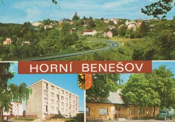 HORNÍ BENEŠOV - Pohlednice místopis