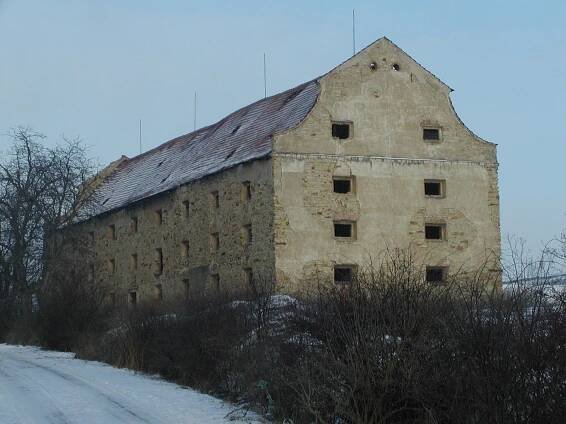 Fotografie - Hospozínek - hospodářská budova - 14.01.2009