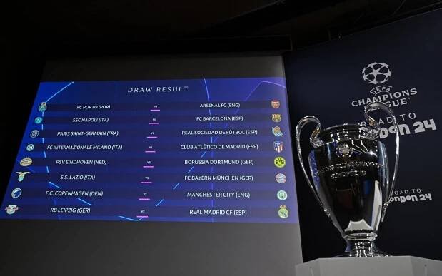 Liga mistrů 2023/24 osmifinále - kdo postoupí, na co si vsadit