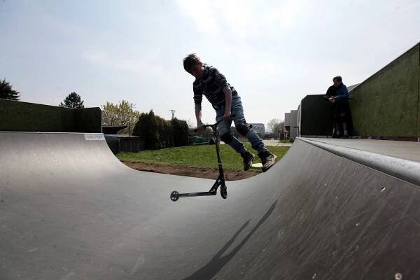 Kroměřížský skatepark patří v rámci Česka mezi nejlepší. Podívejte se