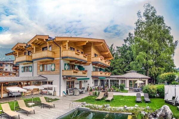 Zahrada ubytování Flora - Das kleine Gartenhotel