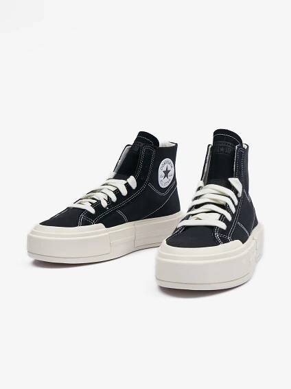 Converse Černé kotníkové tenisky na platformě Converse Chuck Taylor All Star Cruise