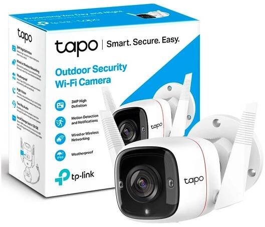 Camara Vigilancia wifi tp-link Tapo C310 exterior Ultra HD 30metros