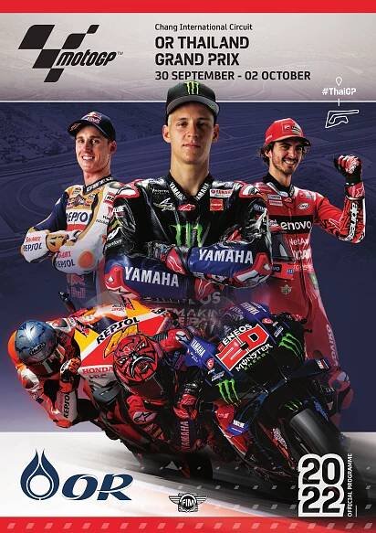 2022 MotoGP (FIM Grand Prix World Championship) Programmes | The Motor Racing Programme Covers Project