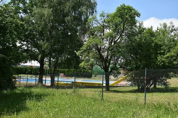 Koupaliště v Bystřici nad Pernštejnem.
