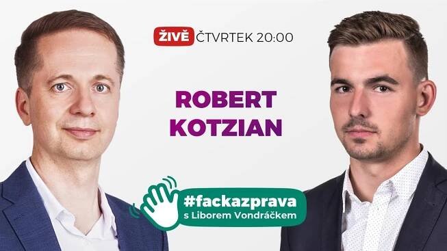 Robert Kotzian: Migrační pakt obsahuje kvóty - #fackazprava s Liborem Vondráčkem #006