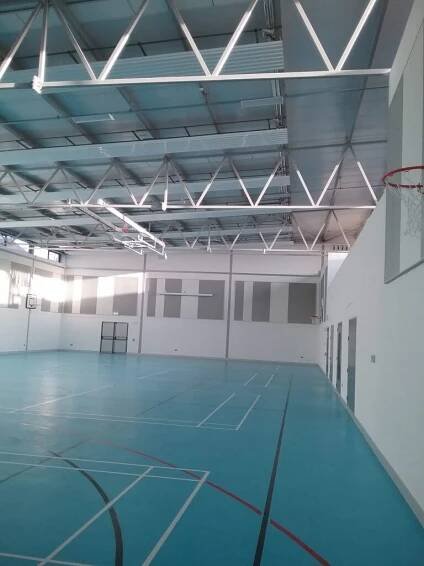Rainey Sports Hall – HM Electrics