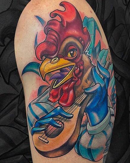 David Valencia – Smiley Dogg Tattoo