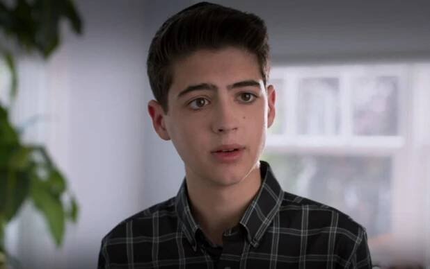 Joshua Rush as Cyrus on 'Andi Mack'