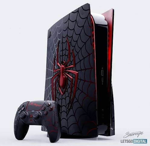 PlayStation 5 Spider-Man Miles Morales Limited Edition console | LetsGoDigital