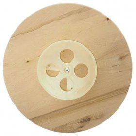 Dřevěný talíř servírovací, otočný 35 cm