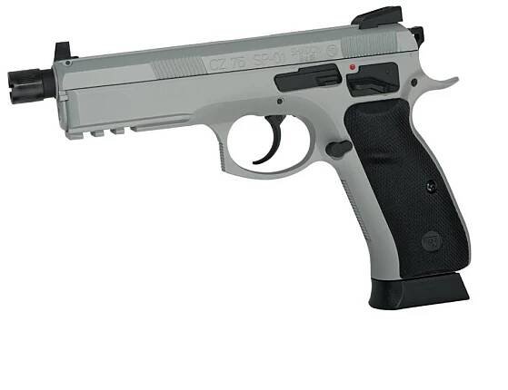 ASG Airsoftová pistole CZ 75 SP-01 SHADOW Urban Grey - CO2, blowback, kovo 01