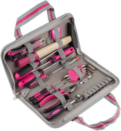Sada nářadí Ladies pink Dufurt 39 dílů 390 Kč