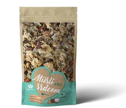 topnatur MÜSLI SRDCEM PALEO&KOKOS 350g