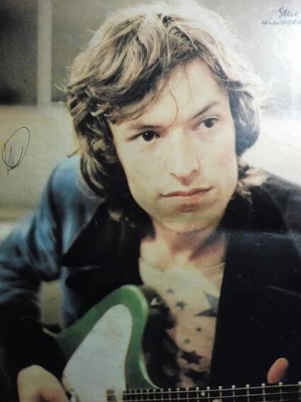 Steve Winwood / Podpísané  - Ostatní sběratelské předměty