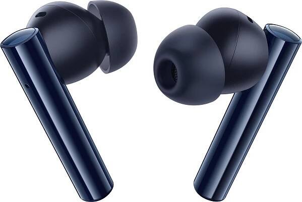 Realme Buds Air 2 černá / Bezdrátová sluchátka do uší / Bluetooth 5.2 / IPX5 / mikrofon