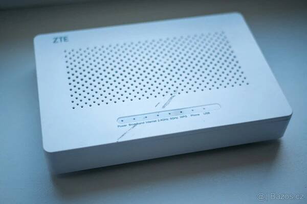 Bezdrátový VDSL WiFi router ZTE H267A, záruka, příslušenství - Jablonec nad Nisou
