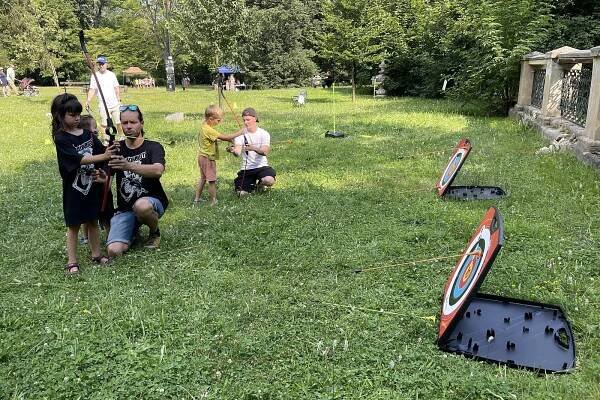 FOTO, VIDEO: Velká Malá Paříž v Teplicích. Zámecká zahrada v neděli ožila
