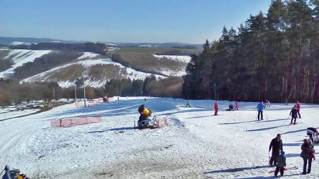 Fotografie - Lyžařský svah Újezd - 17.02.2019