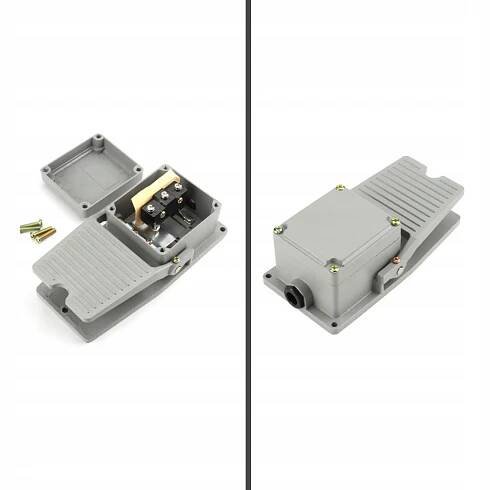 NOŽNÍ SPÍNAČ TLAČÍTKOVÝ PEDÁL KOVOVÝ 15A P1BO ELEKTRICKÝ ROBUSTNÍ 230V za 298.00CZK - Allegro