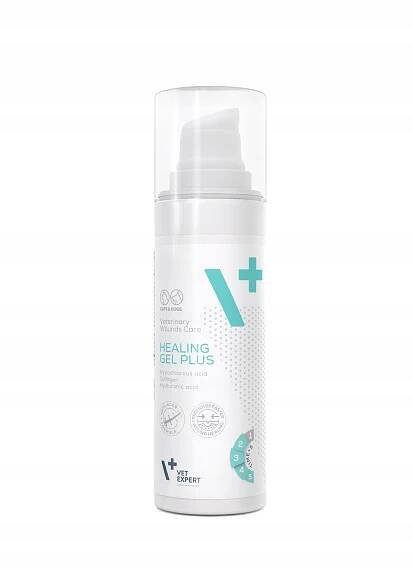 VET EXPERT HEALING GEL PLUS – hydrogel podporující hojení ran 30 ml